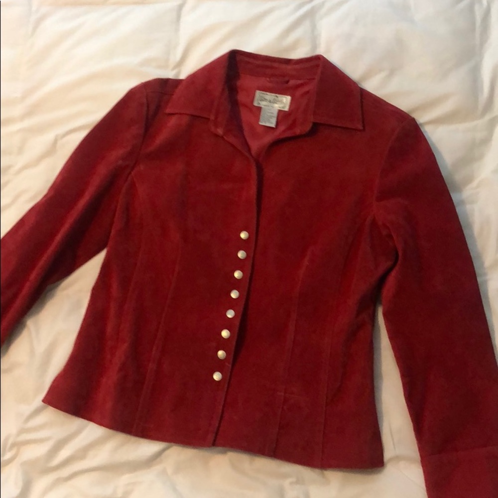 Red Suede Jacket